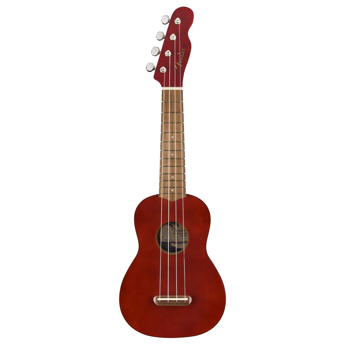 FENDER Venice Soprano Uke WN Cherry