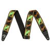 Tracolla FENDER Neon Monogrammed Strap Green/Orange