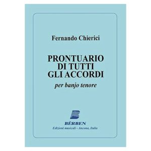 Prontuario Di Tutti Gli Accordi per Banjo tenore - F. Chierici