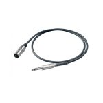 PROEL BULK220LU3  Cavo Jack mono 6.3mm - XLR maschio 3 mt.