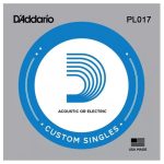 CORDA ELETTRICA D'ADDARIO 017 PL017