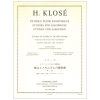 Etudes Genre & Mecanisme - Hyacinthe-Eléonore Klosé Ed. Alphonse Leduc