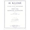 25 Exercises Journaliers - Hyacinthe-Eléonore Klosé Ed. Alphonse Leduc