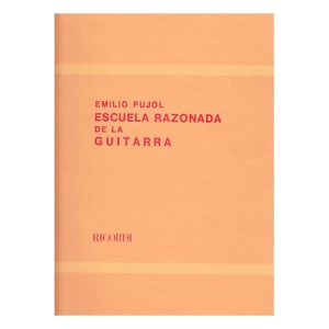 Escuela razonada de la guitarra Vol. 4 - Pujol Ed. Ricordi (spagna)
