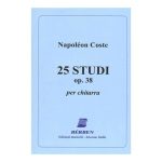 25 Studi Op 38  - Napoleon Coste Ed. Berben S.R.L.