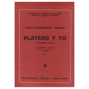Platero Y Yo Vol. 1 - Mario Castelnuovo-Tedesco Ed. Berben