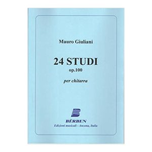 24 Studi Op 100  - Mauro Giuliani Ed. Berben S.R.L.