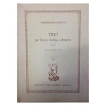 Gran Trio per flauto violino e chitarra - Ferdinando Carulli Ed. Berben