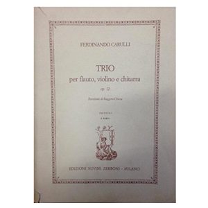 Gran Trio per flauto violino e chitarra - Ferdinando Carulli Ed. Berben