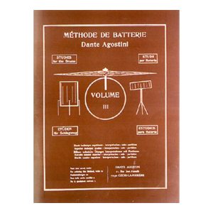 Méthode de Batterie - Volume 3 - Dante Agostini