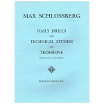 Daily drills and technical studies for trombone - Max Schlossberg Ed. Baron Company Inc