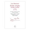 Études simples - Estudios sencillos (Série 2) - Leo Brouwer Ed. Eschig