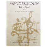 Trio C moll per violino, violoncello e piano - Mendelssohn