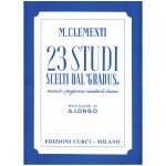 Studi (23) Scelti Dal Gradus (Longo)  - Muzio Clementi Ed. Edizioni Curci