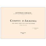 Compiti Di Armonia 4 Fasc.  - Ciriaco Ed. Ciriaco