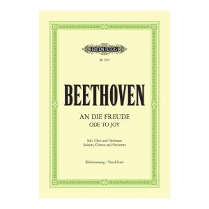 An Die Freude/Ode To Joy From Symphony - Ludwig van Beethoven Ed. Peters