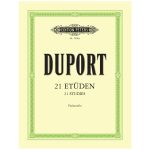 Etudes(21) - Jean-Louis Duport Ed. Peters