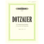 Etudes(113) Band 1 - Friedrich Dotzauer Ed. Peters