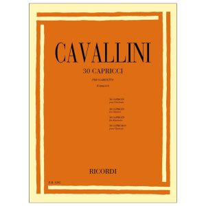 30 Capricci  - Ernesto Cavallini Ed. Ricordi