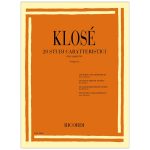 20 Studi Caratteristici Per Clarinetto - Hyacinthe-Eléonore Klosé Ed. Ricordi