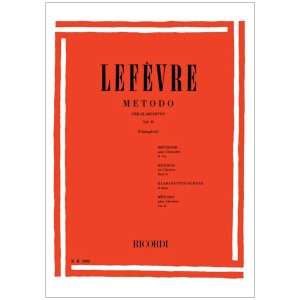 Metodo Per Clarinetto - Vol. II Ed. A. Giampieri - Jean-Xavier Lefèvre Ed. Ricordi