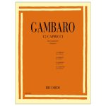 12 Capricci  - Giovanni Battista Gambaro Ed. Ricordi