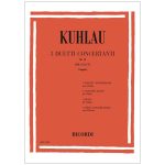 3 Duetti Concertanti Op. 10  - Friedrich Kuhlau Ed. Ricordi