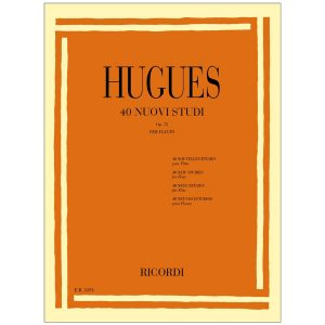 40 Nuovi Studi Op. 75  - Luigi Hugues Ed. Ricordi