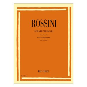 Serate Musicali - Parte 2 - Gioachino Rossini Ed. Ricordi