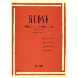Metodo Completo Per Clarinetto  - Hyacinthe-Eléonore Klosé Ed. Ricordi