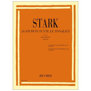 24 Studi in tutte le tonalità Op. 49  - Robert Stark Ed. Ricordi