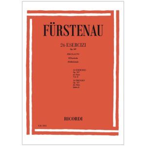 26 Esercizi Op. 107  - Anton Bernhard Fürstenau Ed. Ricordi