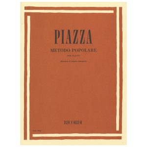 Metodo Popolare Per Flauto  - I. Piazza Ed. Ricordi