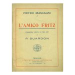 L'amico friz (703 intermezzo)- Pietro Mascagni Ed. Sonzogno