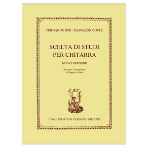 Scelta Di Studi Per Chitarra  - Fernando Sor Ed. Edizioni Suvini Zerboni