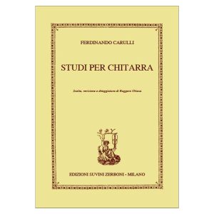 Studi Per Chitarra (Chiesa)  - Ferdinando Carulli Ed. Edizioni Suvini Zerboni
