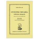 Studi Per Chitarra Vol. 1  - Fernando Sor Ed. Edizioni Suvini Zerboni