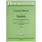 Studien uber Tonleiter- und Akkordzerlegungen op. 24 - Ludwig Milde Ed. Friedrich Hofmeister Musikverlag