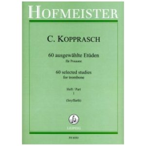 60 Ausgewahlte Etuden (Seyffarth) - Heft 1 - Kopprasch Ed. Friedrich Hofmeister Musikverlag