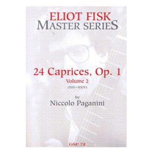 24 Caprices Op. 1 Vol. 2 - Niccolò Paganini Ed. Guitar Solo Publications