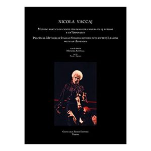 Metodo Pratico di Canto italiano per camera in 15 lezioni (tenore-soprano) - Nicola Vaccai Ed. Ricordi