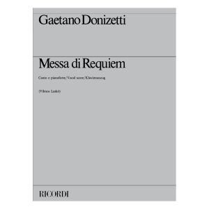 Messa Di Requiem  - Gaetano Donizetti Ed. Ricordi