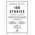 100 Studies - Etüden - Études Opus 32 Vol. 4 - Hans Sitt Ed. Schott