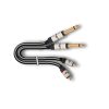 AUDIO DESIGN VX221-1,5 Cavo 2 Rca - 2 jack mono 1,5 mt