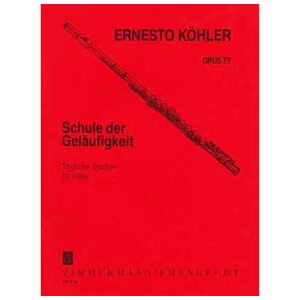 Schule Der Geläufigkeit Op.77 - E. Kohler Ed. Zimmermann