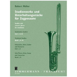 Technische Studien für Posaune Heft 1 - Robert Müller Ed. Zimmermann