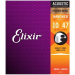 Muta Acustica ELIXIR Nanoweb Extra Light Acoustic Phosphor Bronze 10-47 EL16002