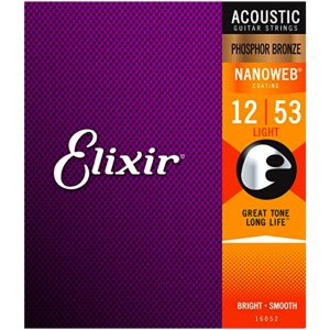 Muta Acustica ELIXIR Nanoweb Light Acoustic Phosphor Bronze 12-53
