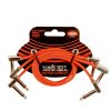 ERNIE BALL 6403 Flat Ribbon Patch Cable Red 30,48cm 3-Pk
