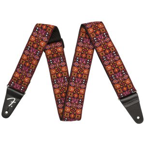 Tracolla FENDER Festival Strap Red Mosaic 2"